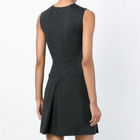 Vince Black V Neck Sleeveless Dress Small - Picture 2 of 6
